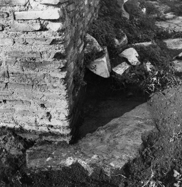 012755 - monumento - Foro Romano, Colonna di Foca, particolare della cortina del basamento; senza negativo, dono Boethius