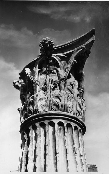 012767 - monumento - Foro Romano, Colonna di Foca, il capitello; neg. serie F, n. 1284. Inv. n. 4473