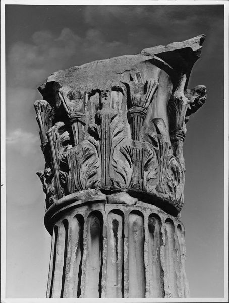 012770 - monumento - Foro Romano, Colonna di Foca, il capitello; neg. serie F, n. 1282. Inv. n. 4471