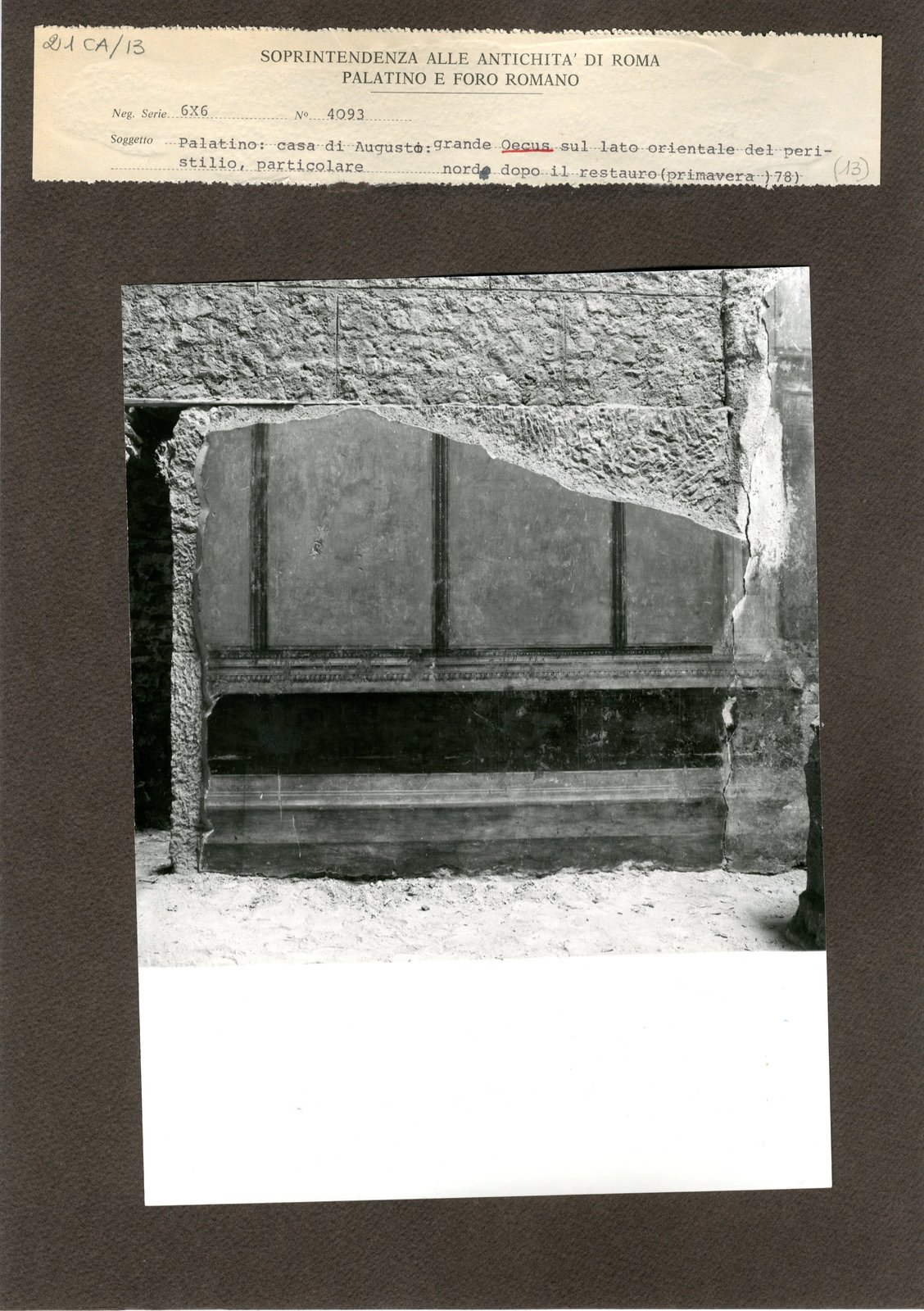 Casa di Augusto - Oecus - CA13-021.tif