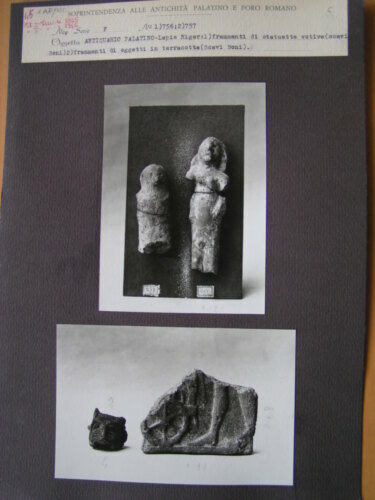  - Foro Romano. Comizio-Niger Lapis. Scavi Boni. Reperti
