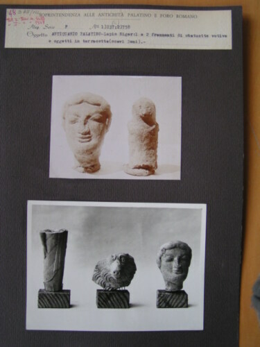  - Foro Romano. Comizio-Niger Lapis. Scavi Boni. Reperti