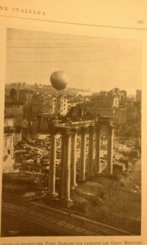 - Foro Romano. Veduta dal pallone areostatico