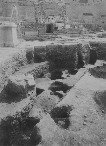  - Foro Romano. Area del Comizio-Niger Lapis. Scavi. Rostri