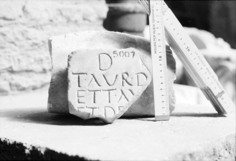 1-00001bis/ [non inventariato] - Roma - Antiquarium Forense (?)