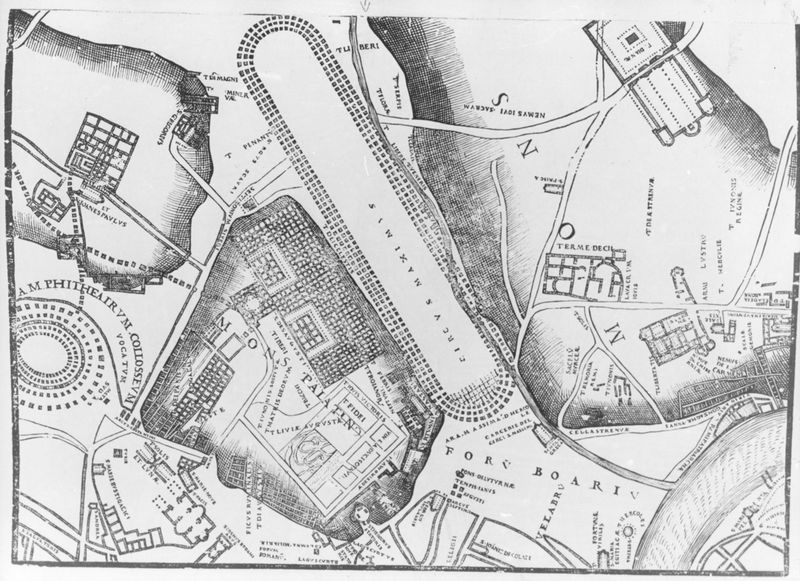 C001134 - monumento - Colosseo, versante settentrionale, summa cavea, particolare della muratura dell'Attico; neg. serie I297