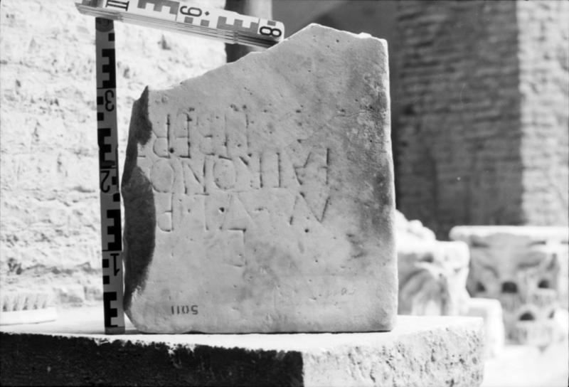 1-00001bis/ [non inventariato] - Roma - Antiquarium Forense (?)