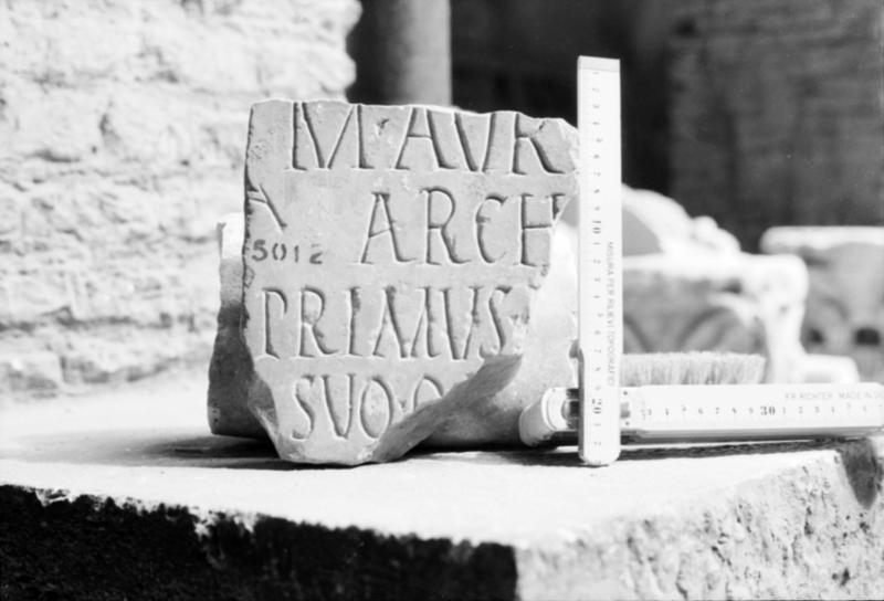1-00001bis/ [non inventariato] - Roma - Antiquarium Forense (?)