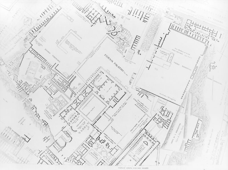 C001188 - reperto - Colosseo, ipogei, galleria occidentale (Antiquarium). Frammenti di transenne; neg. serie I324
