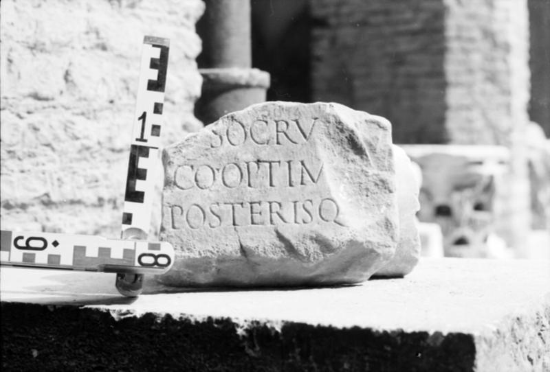 1-00001bis/ [non inventariato] - Roma - Antiquarium Forense (?)
