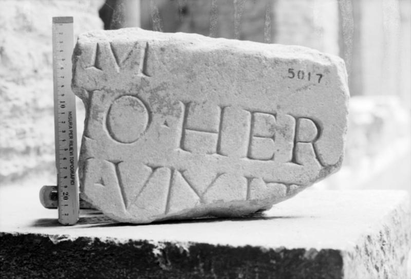 1-00001bis/ [non inventariato] - Roma - Antiquarium Forense (?)