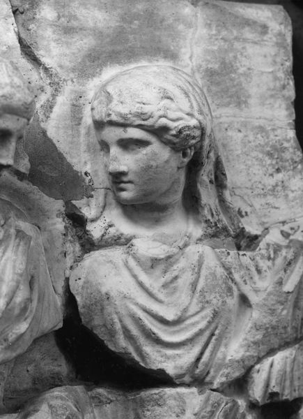 017627 - reperto - Scena nuziale, particolare; Neg. Serie F, Nr. 2214
