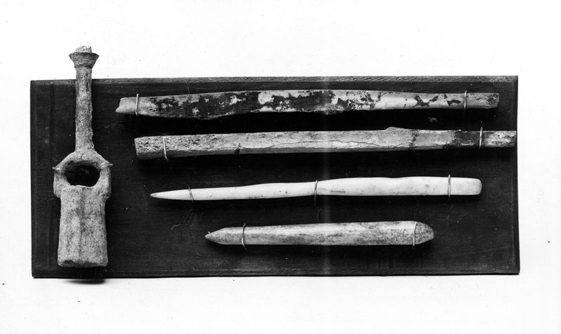 010237 - reperto - Oggetti d'osso, bronzo e vetro dal Comizio; neg. serie F, n. 718