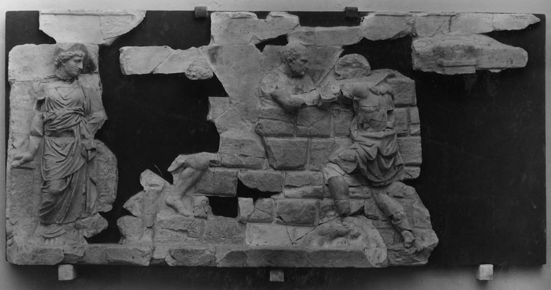 017631 - reperto - Costruzione della mura di Lavinio?; Neg. Serie F, Nr. 2013-2301, riproduzione 6x6 17155-17156