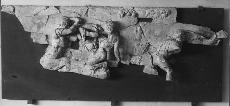 017674 - reperto - Guerrieri duellanti; Neg. Serie F, Nr. 2210
