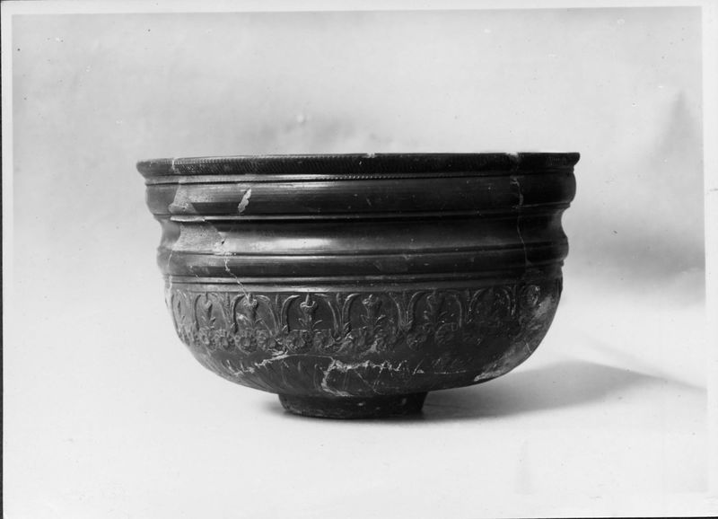 016991 - reperto - Frammenti di ceramica aretina dalla Regia (dallo scavo Boni della Velia); neg. serie F, n. 850