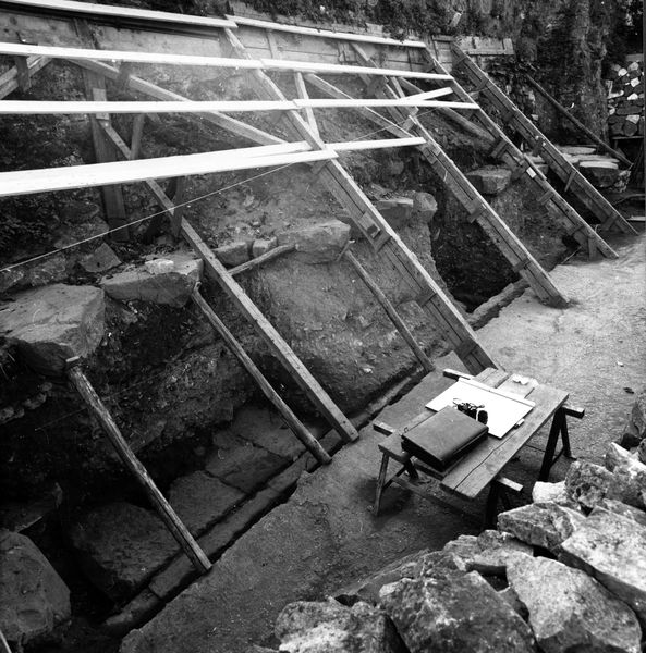 005703 - scavo archeologico - Clivio Palatino, lato sinistro: scavi