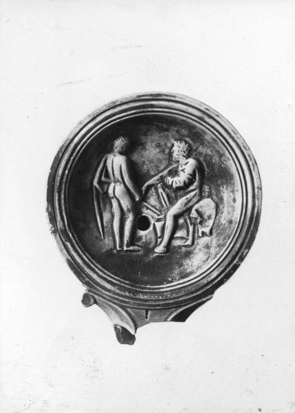 019102 - reperto - Antiquario Forense, Lucerne del I sec. perduta (n. 53 elenco Rizzo) dalle gallerie cesaree; neg. serie F, n. 276