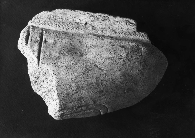 020778 - reperto - Frammento fittile; Neg. Serie film, Nr. 1854