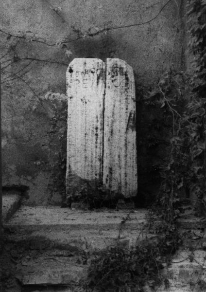 000204 - monumento - Vecchia sistemazione delle epigrafi