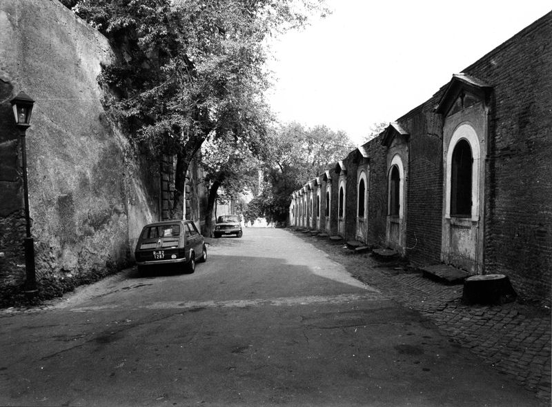 003008 - monumento - Via di S. Bonaventura: muro di recinzione a Sud di vigna barberini