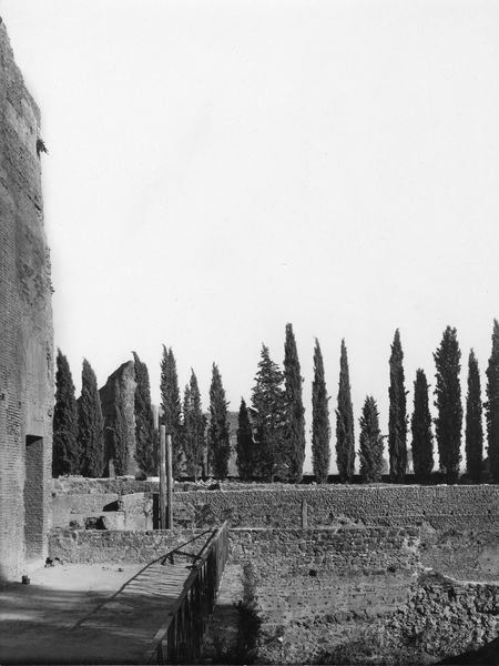 003205 - monumento - Domus Augustana, corpo centrale: piano superiore lato verso lo stadio