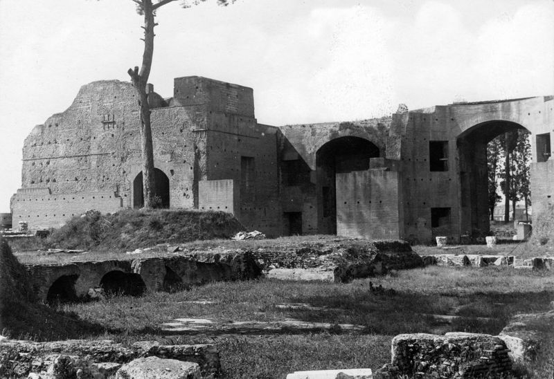 003467 - monumento - Domus Augustana, peristilio superiore: veduta 
