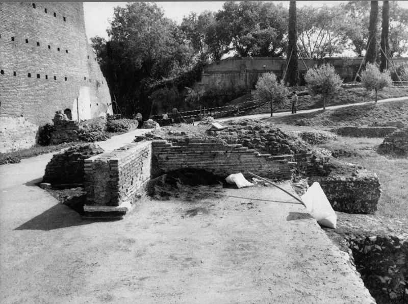 003507 - monumento - Domus Augustana, piano superiore: veduta strutture dell'angolo Nord-Ovest