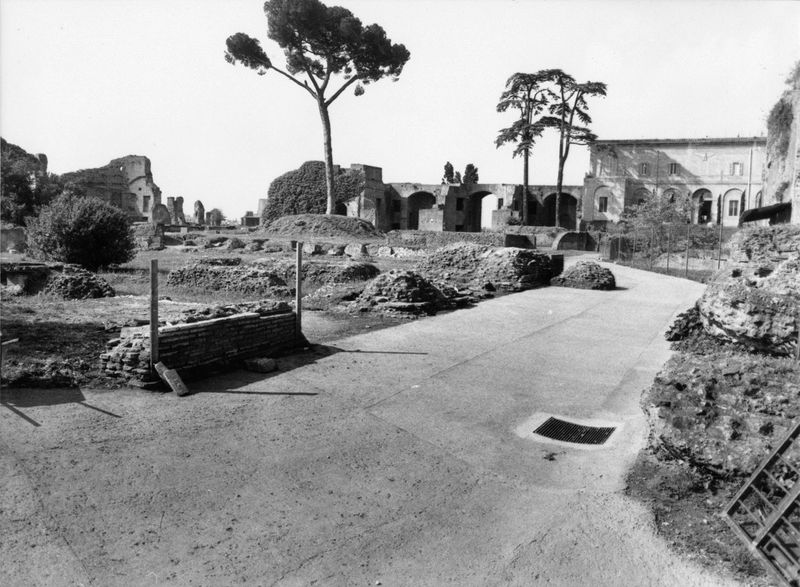 003508 - monumento - Domus Augustana, piano superiore: veduta strutture
