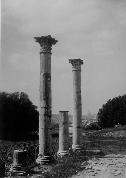 003604 - monumento - Domus Flavia, biblioteche: strutture, 1926