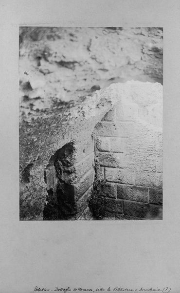 003619 - monumento - Domus Flavia, biblioteche: particolare degli ambiente sotto il livello attuale