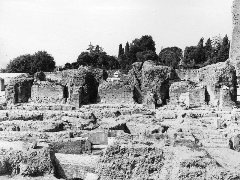 003643 - monumento - Domus Flavia, aula regia: esplorazioni sotto il livello domizianeo
