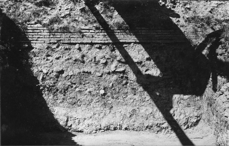 003648 - monumento - Domus Flavia, aula regia: particolare dei saggi sotto il livello domizianeo