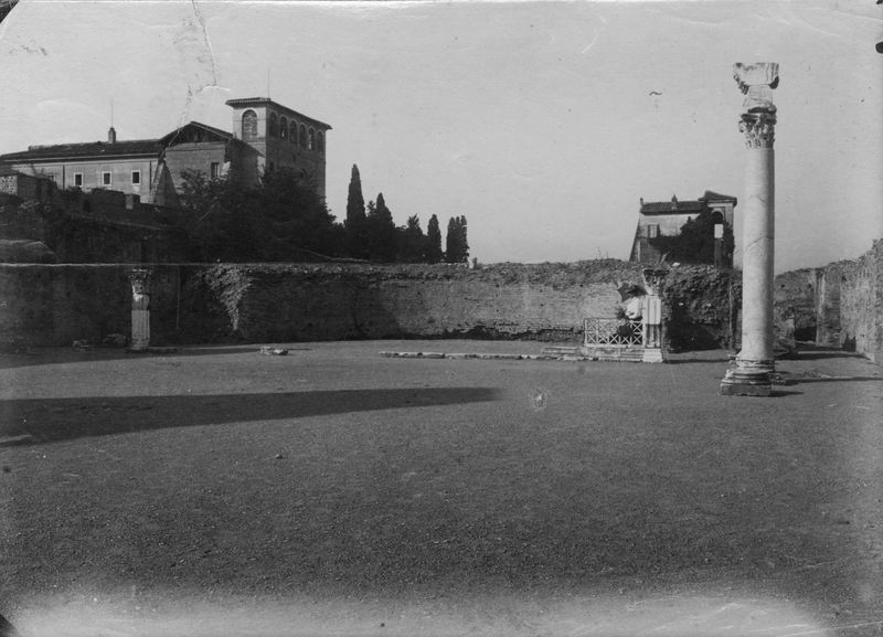 003670 - monumento - Domus Flavia, basilica: veduta strutture