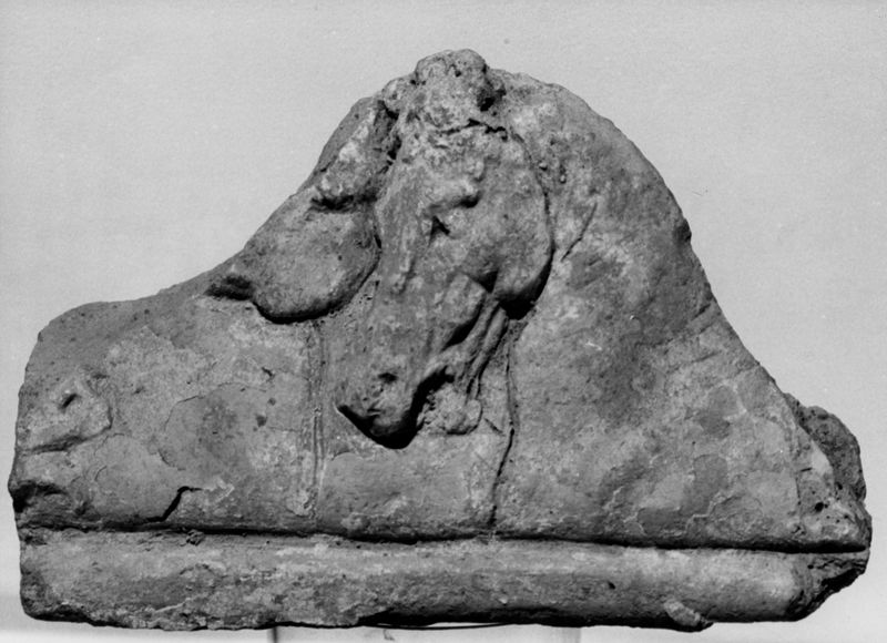 010426 - monumento - Foro Romano, Arco di Tito Fronte occidentale: Fregio figurato, particolare (L.280)