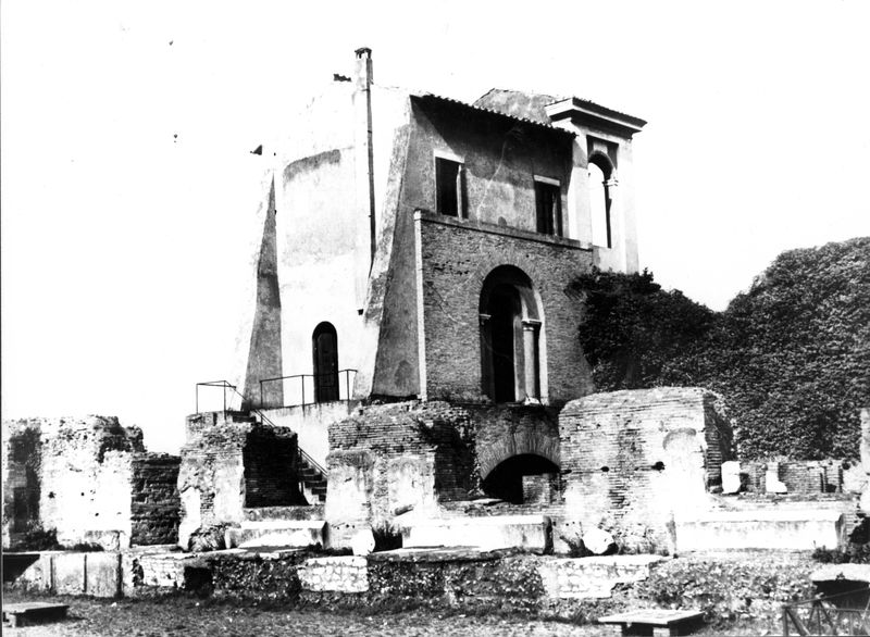 005862 - monumento - Palatino, Horti Farnesiani: veduta della Casina Farnese