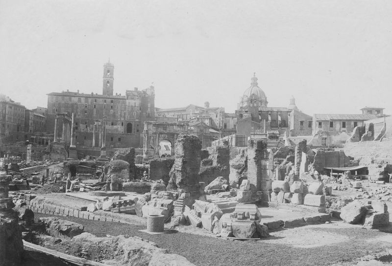016085 - monumento - Veduta prese all'inizio del XX sec.; Neg. Serie F, Nr. 212