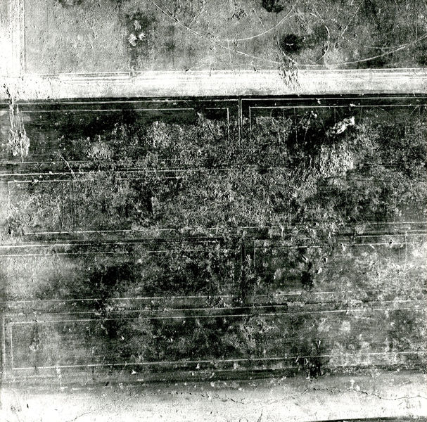 001932 - reperto - Casa di Augusto, ambiente 12, c.d. della rampa: pittura parietale in secondo stile pompeiano, su supporti. Anno di ripresa: settembre 1978
Bibliografia: Musatti, G. "Casa di Augusto sul Palatino. L'intervento di restauro e considerazioni sulla decorazione pittorica" in Bollettino d'Arte 2, aprile-giugno 2009 (serie VII) pp. 21 e ss. /  Iacopi, I. "La Casa di Augusto, le pitture" Electa 2007 

Neg. serie 6x6  nÂ° E 4435
