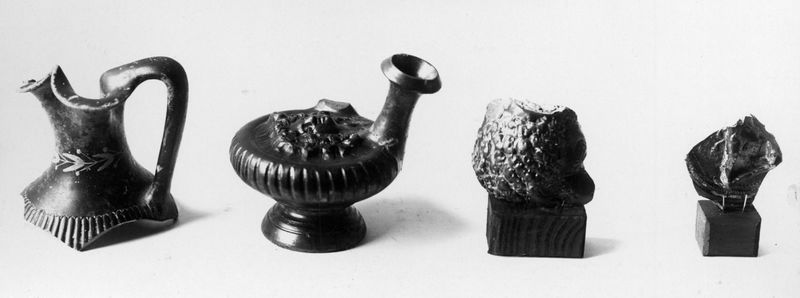 016921 - reperto - Ceramica di tipo calena, dalla Cloaca Massima; Neg. Serie E, Nr. 1740