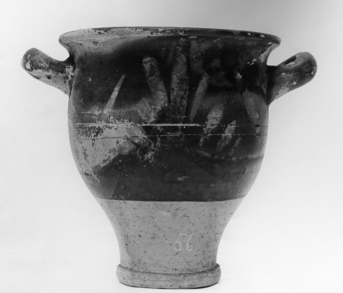 016936 - reperto - Ceramica di etÃ  ellenistica, skyphos dalla Regia;