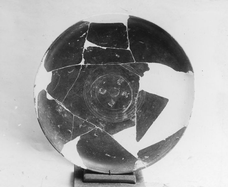 016945 - reperto - Ceramica campana, patera dal pozzo repubblicano di Vesta; Neg. Serie F, Nr. 632