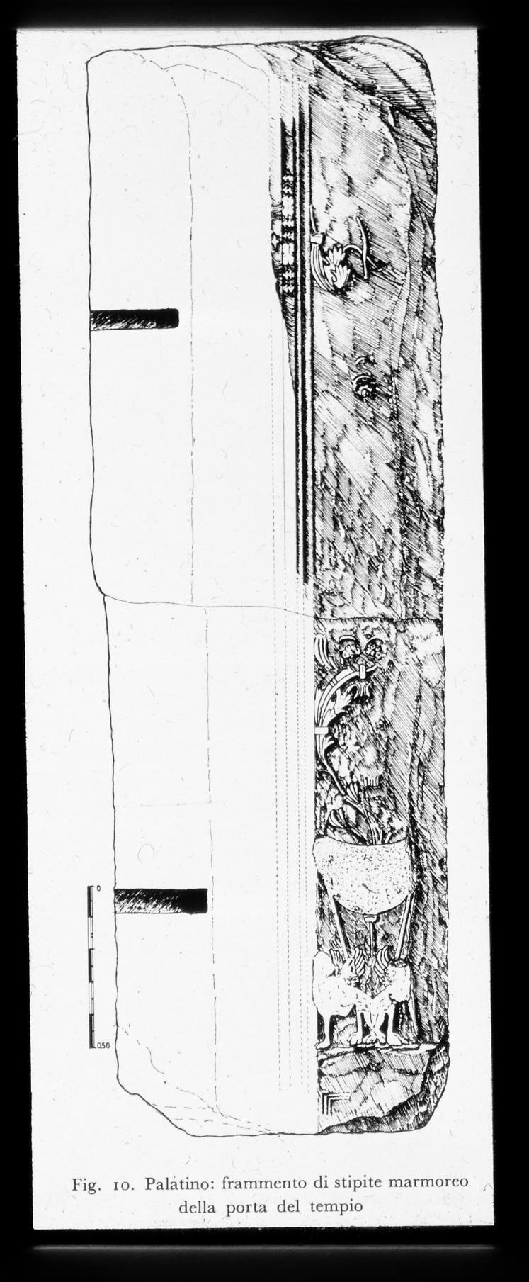 N 989 stipite portale del tempio.JPG