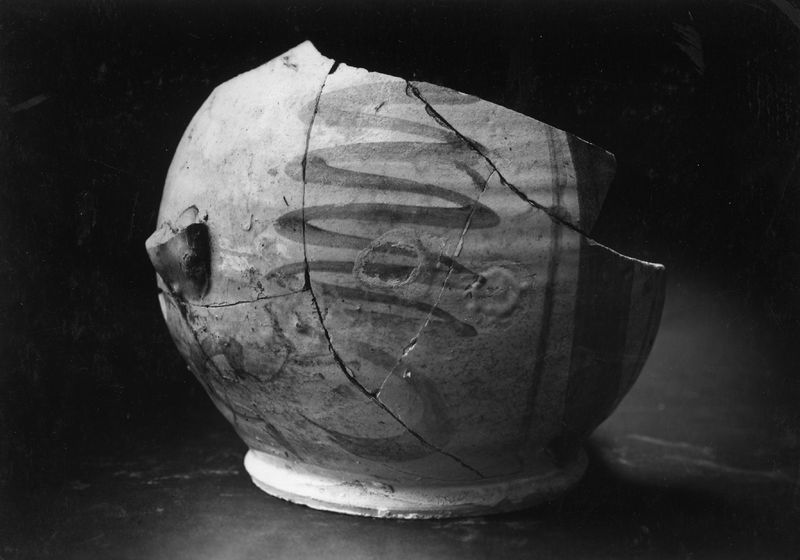 021809 - reperto - Raccolta medievale, vasellame dalla Fonte di Giuturna; neg. serie F, n. 1102