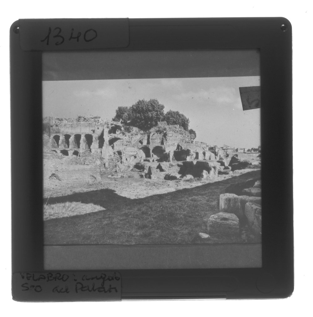 Diapositiva 6X6  1340 Velabro- angolo ovest del Palatino.JPG
