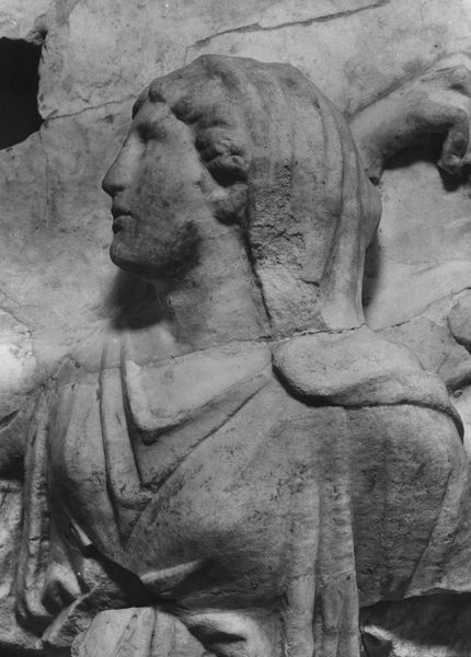 017600 - reperto - Ratto delle Sabine, Testa di divinitÃ ;