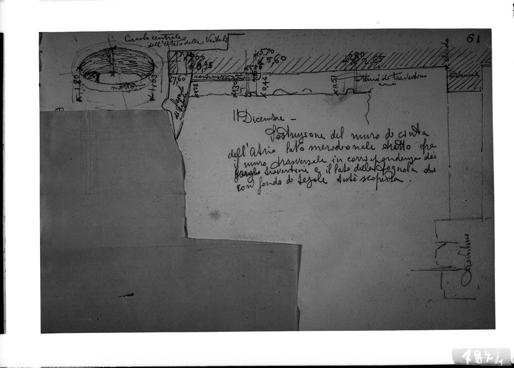 Disegni di scavo dell'Architetto L. P. Baldizzi 1874.tif