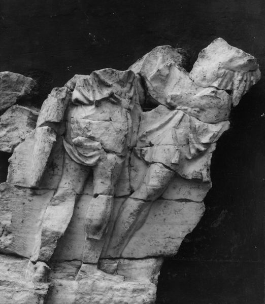 017667 - reperto - Figure in cammino (Riv. Ist. Archeol. 1961, p. 45, VII a); Neg. Serie F, Nr. 2305