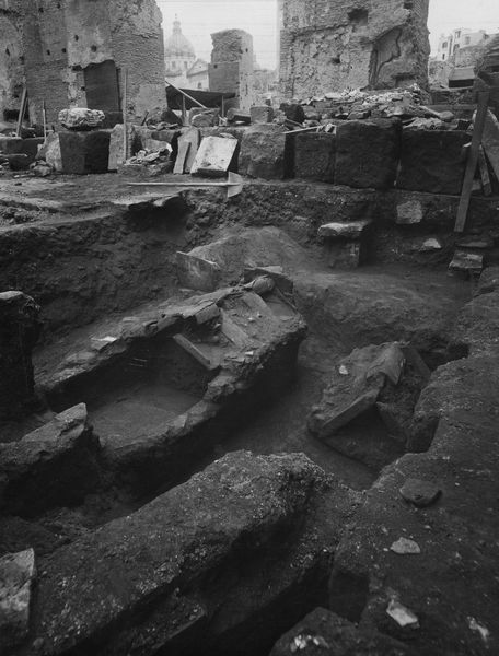 019537 - scavo archeologico - S. Maria Antiqua, scavo dell'atrio; neg. serie E, n. 91