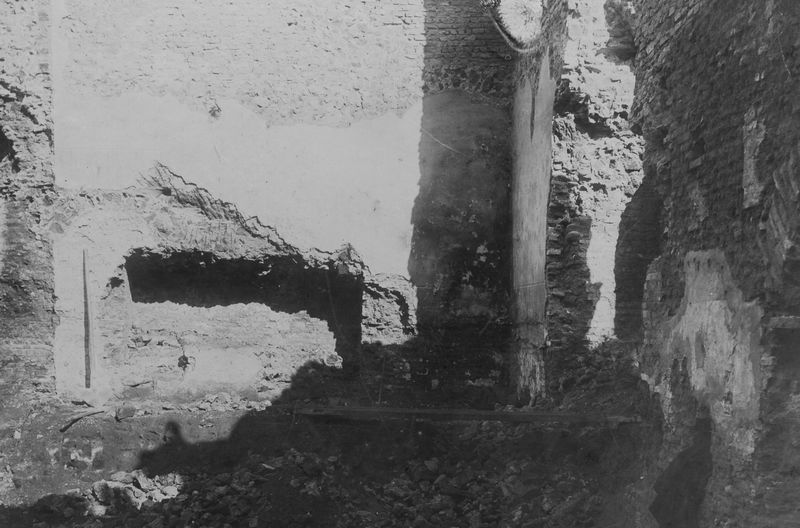 019539 - scavo archeologico - S. Maria Antiqua, scavi dell'atrio del 1900; neg. serie F, n. 1952