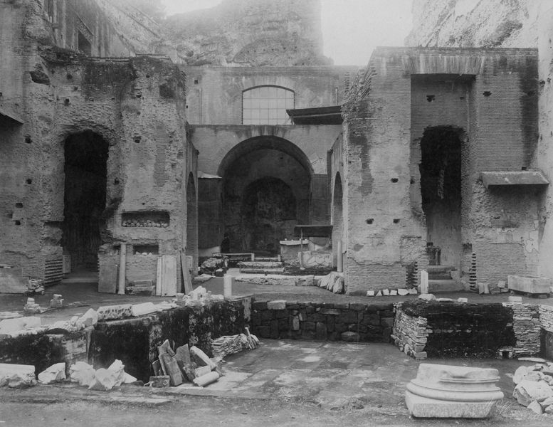 019547 - scavo archeologico - S. Maria Antiqua, atrio e navate; n. serie 21x27, n. 31
